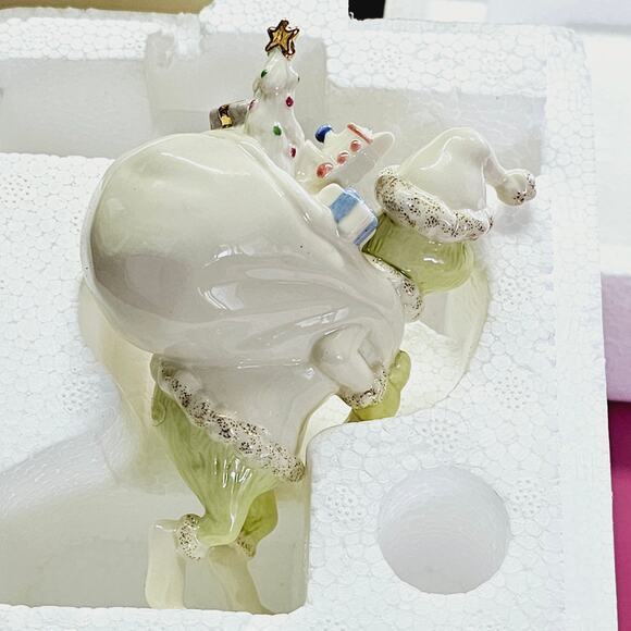 Lenox Pink Cupcake Holiday Ornament 3-1/4" Christmas Decoration w/ Box - Picture 3 of 5